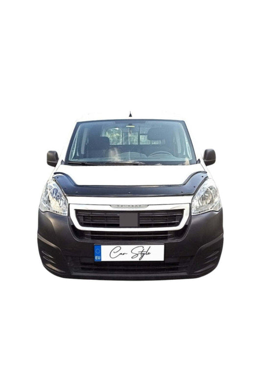 Deflector Capota Peugeot Partner Tepee / Citroen Berlingo 2009-2018  (Plastic ABS, Negru Lucios)