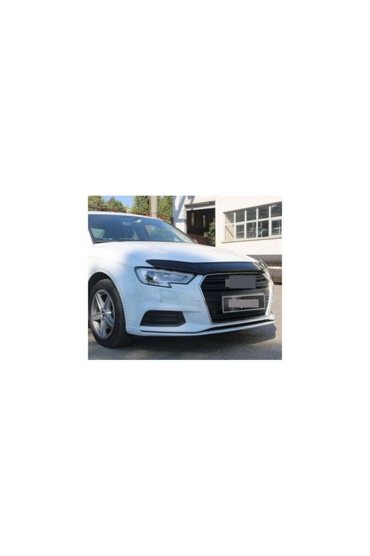 Deflector Capota Audi A3 Sedan 2016-2020 (Plastic ABS, Negru Lucios)
