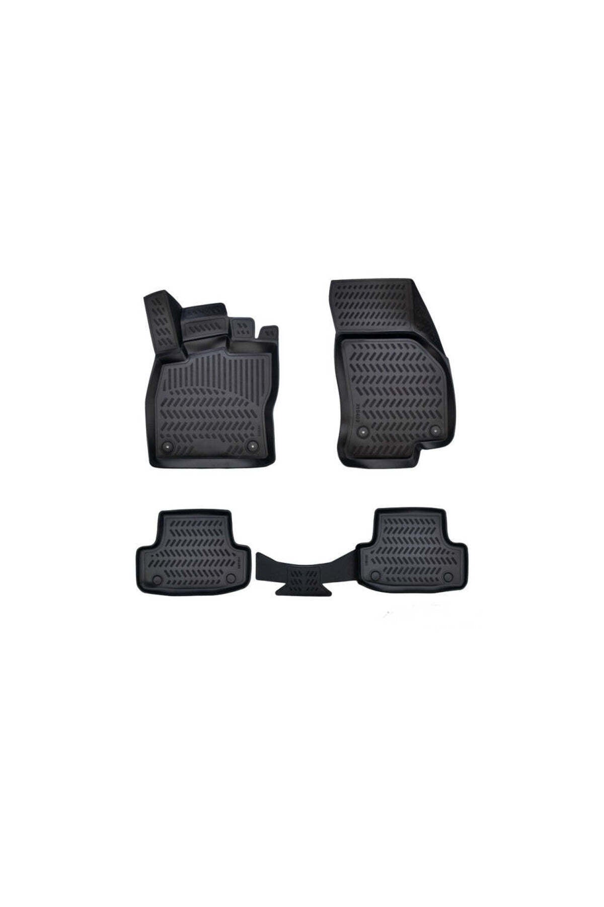 Covorase Presuri Cauciuc Tip Tavita Premium Audi Q2 2017->