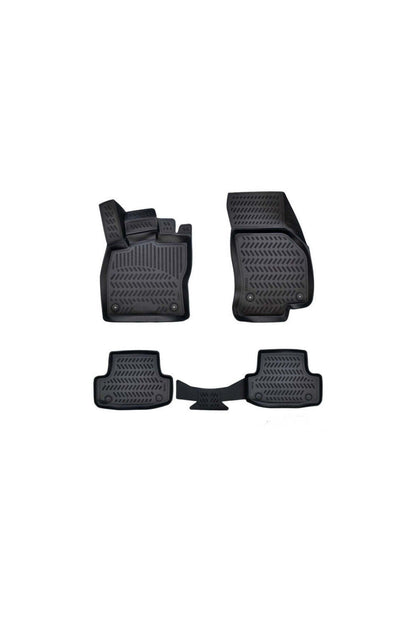 Covorase Presuri Cauciuc Tip Tavita Premium Audi Q2 2017->