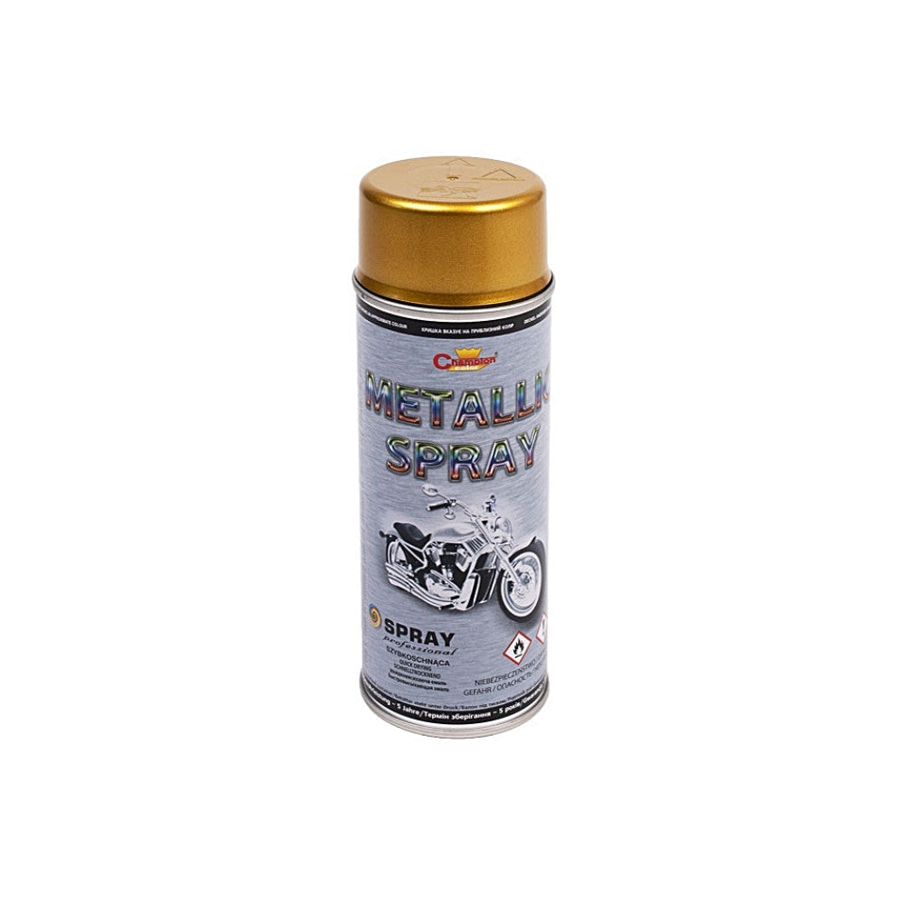Spray Vopsea Profesional Champion Metalizat 400ml - Auriu