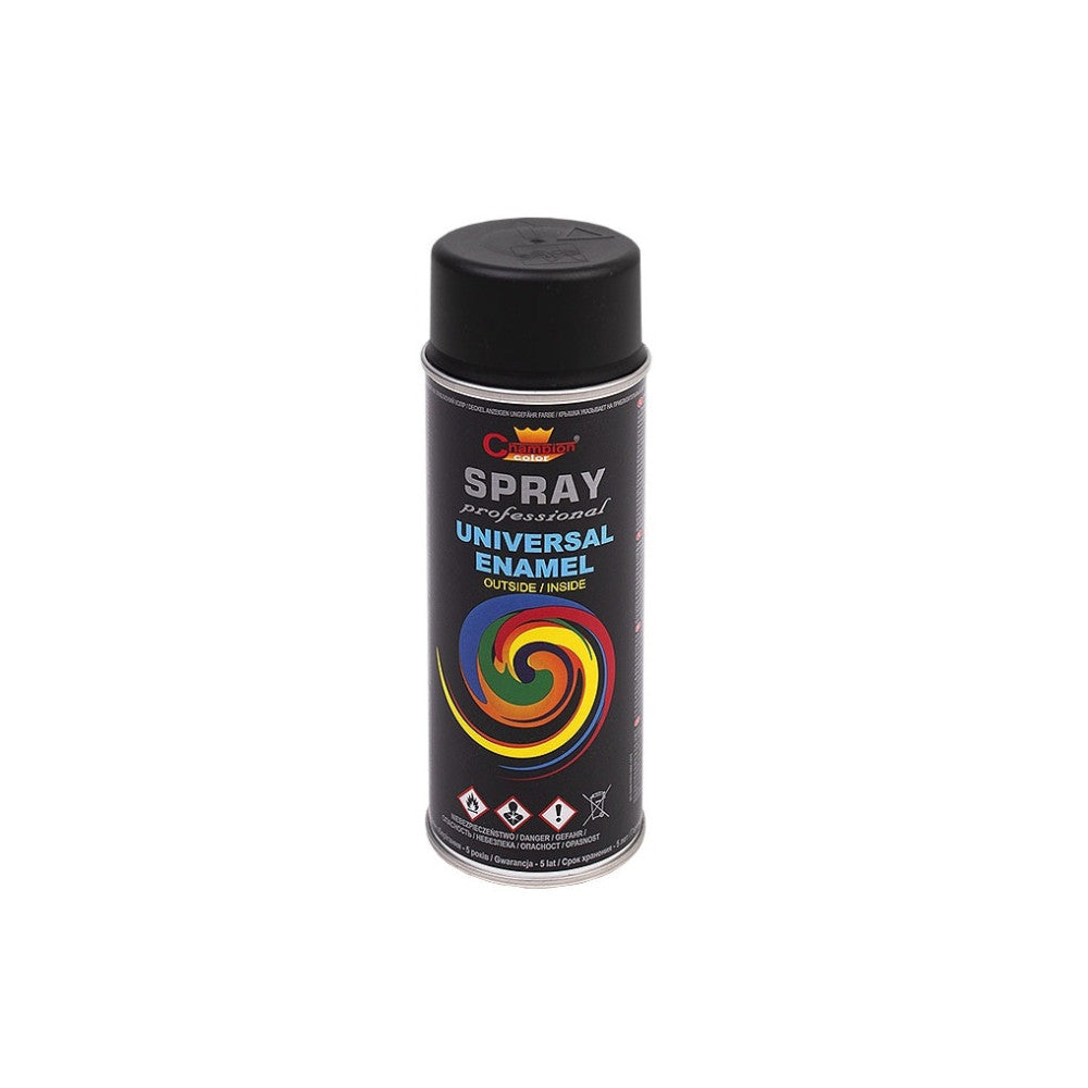 Spray Vopsea Profesional Champion 400ml - Negru Mat