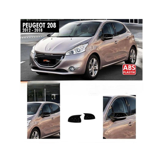 Set 2 Capace Oglinda Tip Batman Peugeot 208 2012-2018