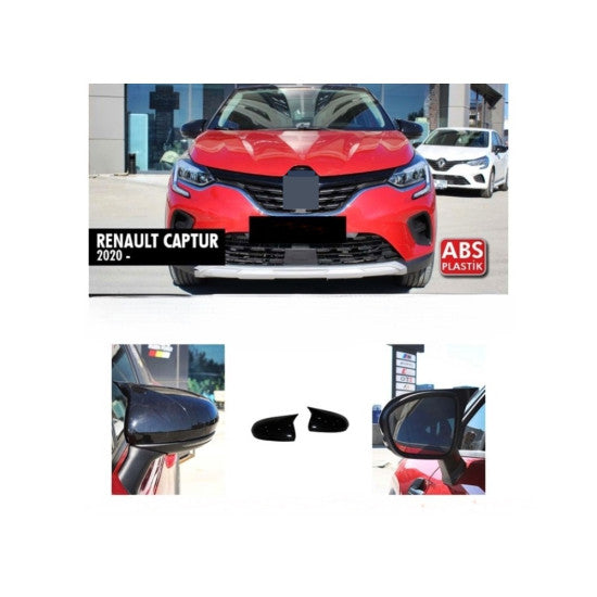 Set 2 Capace Oglinda Tip Batman Renault Captur 2020->