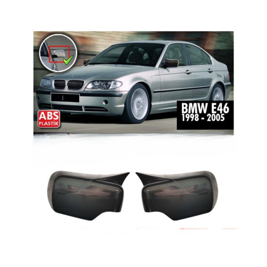 Set 2 Capace Oglinda Tip Batman BMW Seria 3 (E46) 1998-2005