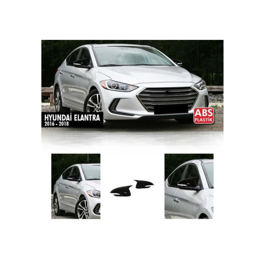 Set 2 Capace Oglinda Tip Batman Hyundai Elantra 2016-2018 (cu semnalizare in oglinda)