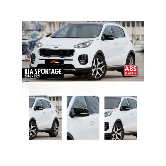 Set 2 Capace Oglinda Tip Batman Kia Sportage 2016-2021 (cu semnalizare in oglinda)