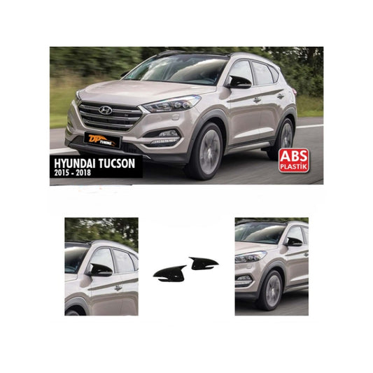 Set 2 Capace Oglinda Tip Batman Hyundai Tucson 2015-2018 cu semnalizare in Oglinda