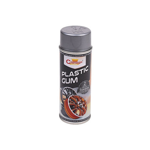 Spray Vopsea Profesional Champion Cauciucata - Argintiu
