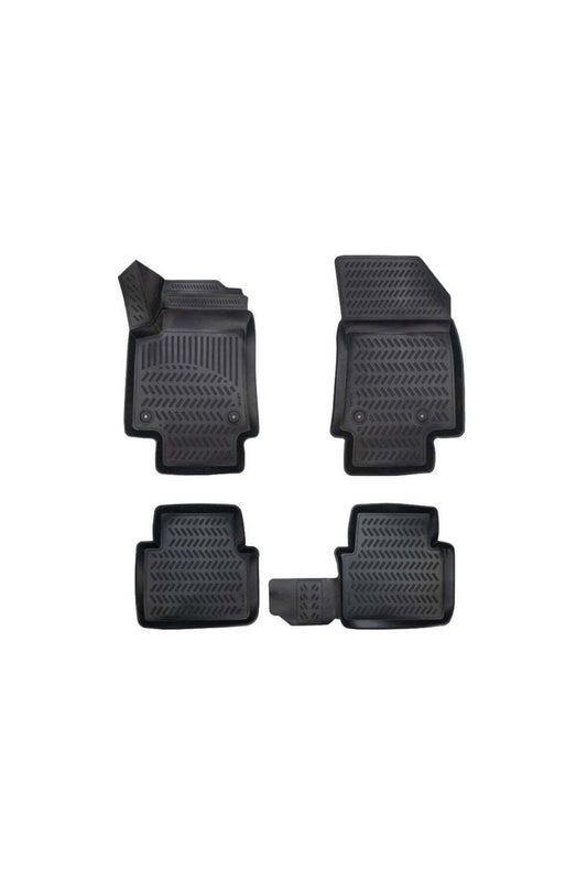 Covorase Presuri Cauciuc Tip Tavita Premium Citroen C3 2017->