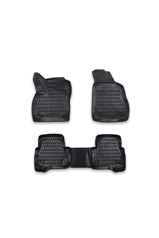 Covorase Presuri Cauciuc Tip Tavita Premium Citroen Nemo 2010->