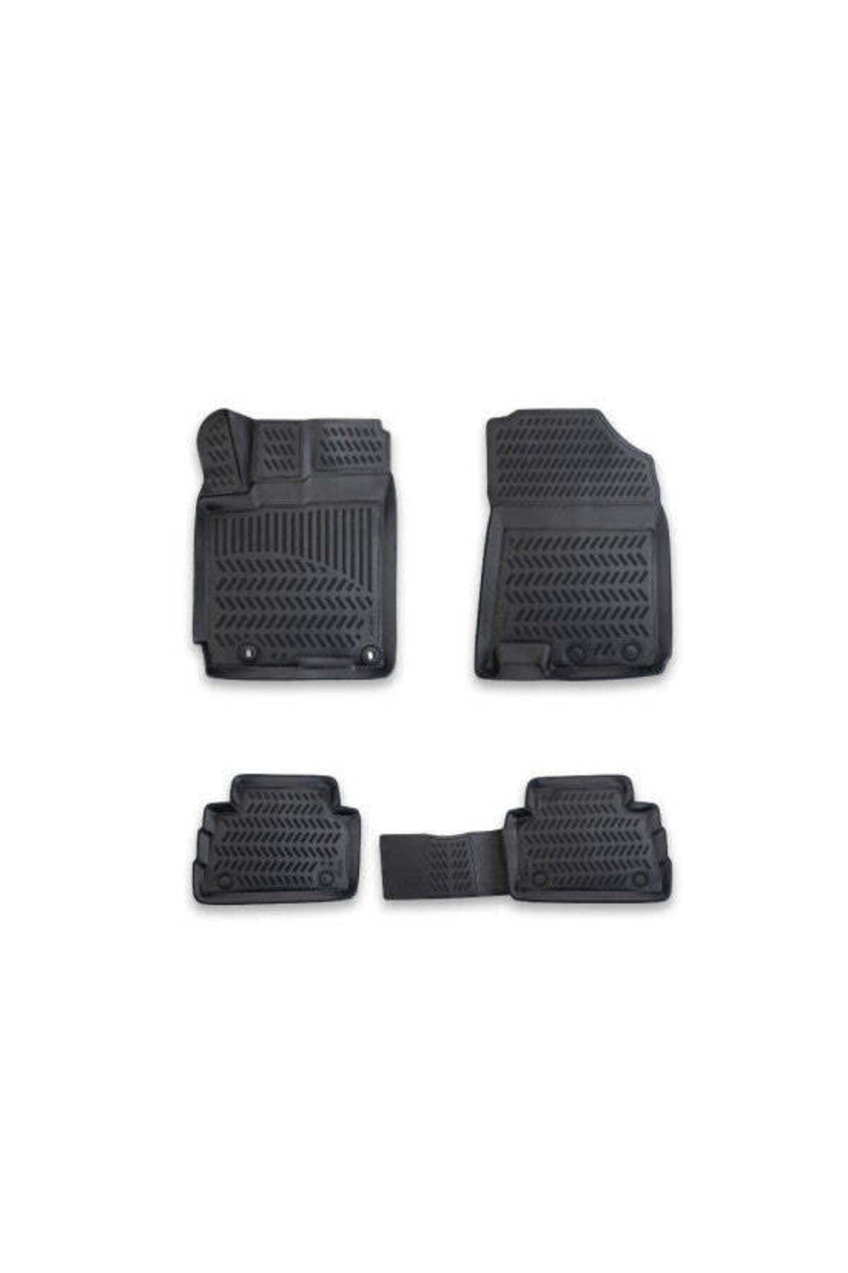 Covorase Presuri Cauciuc Tip Tavita Premium Hyundai Kona 2018->