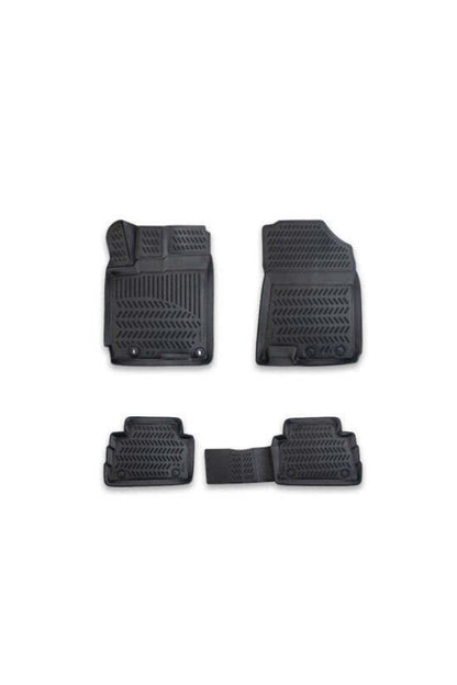 Covorase Presuri Cauciuc Tip Tavita Premium Hyundai Kona 2018->