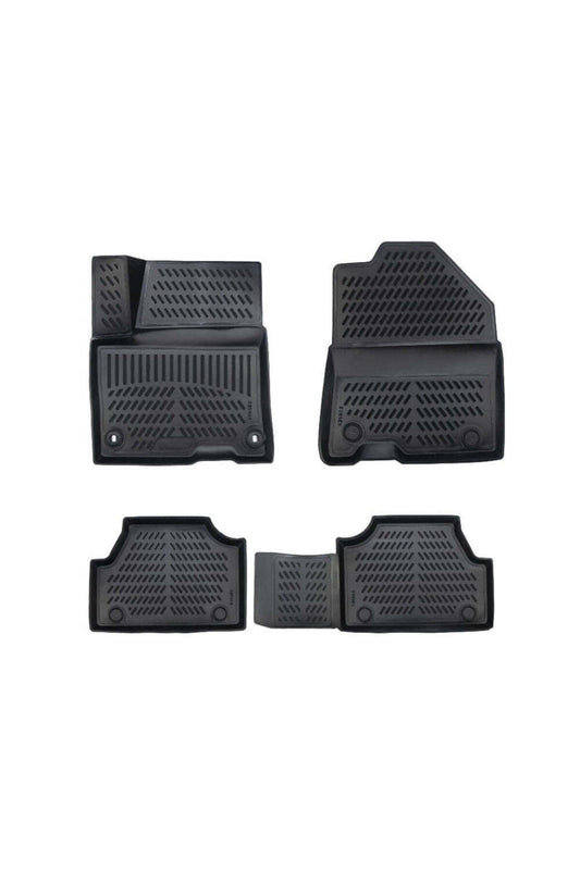 Covorase Presuri Cauciuc Tip Tavita Premium Hyundai Kona 2018->