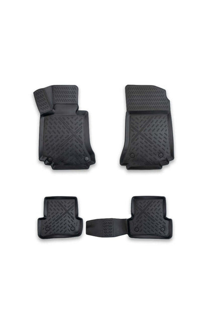 Covorase Presuri Cauciuc Tip Tavita Premium Mercedes C-Class 2000-2007