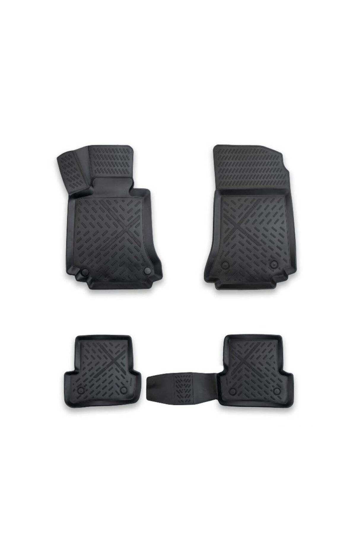 Covorase Presuri Cauciuc Tip Tavita Premium Mercedes C-Class 2007-2014