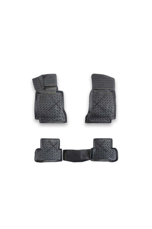 Covorase Presuri Cauciuc Tip Tavita Premium Mercedes C-Class 2014-2020