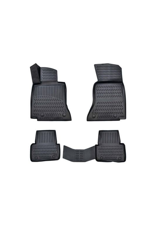 Covorase Presuri Cauciuc Tip Tavita Premium Mercedes C-Class 2021->