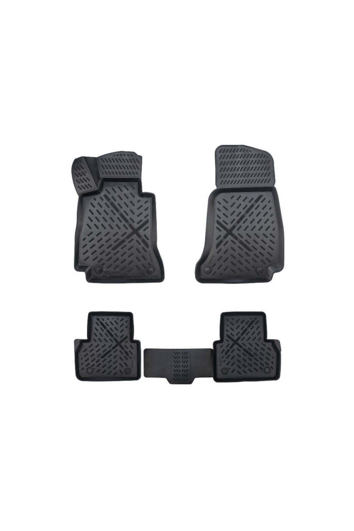 Covorase Presuri Cauciuc Tip Tavita Premium Mercedes E-Class 2016->