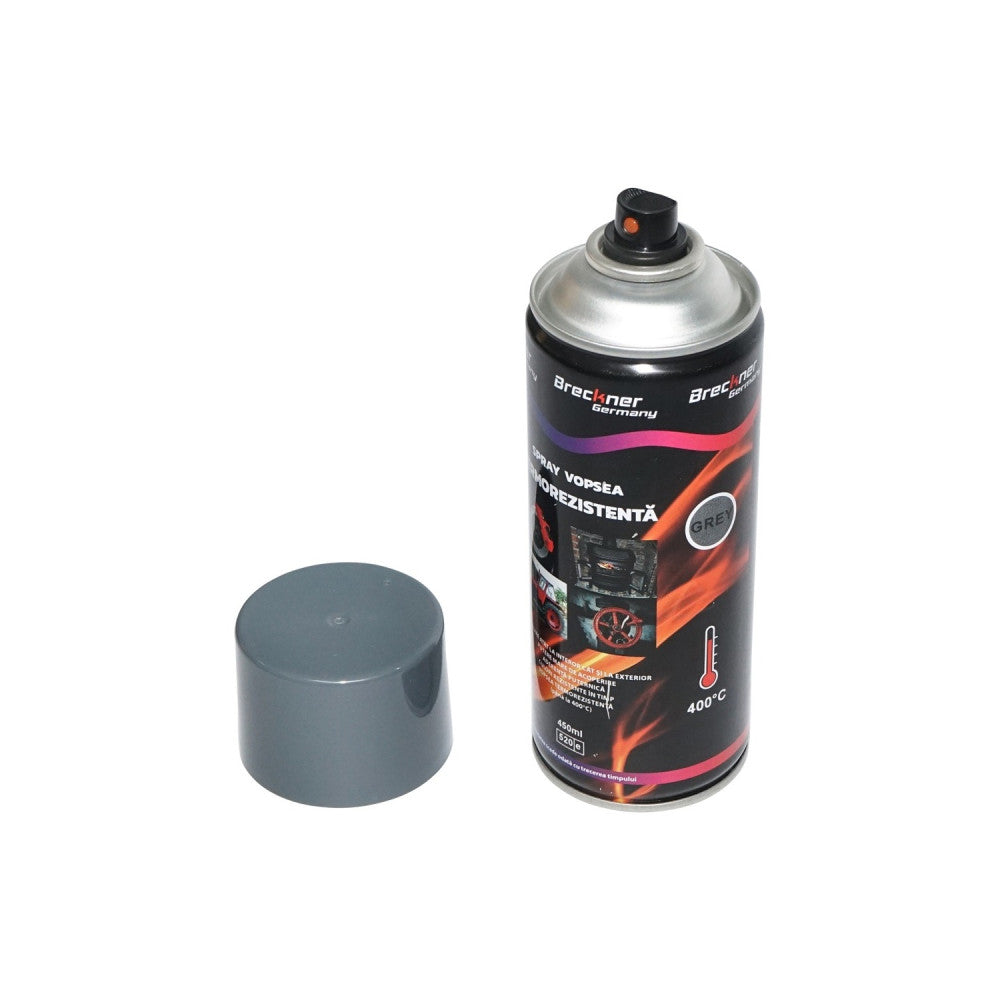 Spray vopsea GRI rezistenta termic pentru etriere 450ml - Breckner Germany