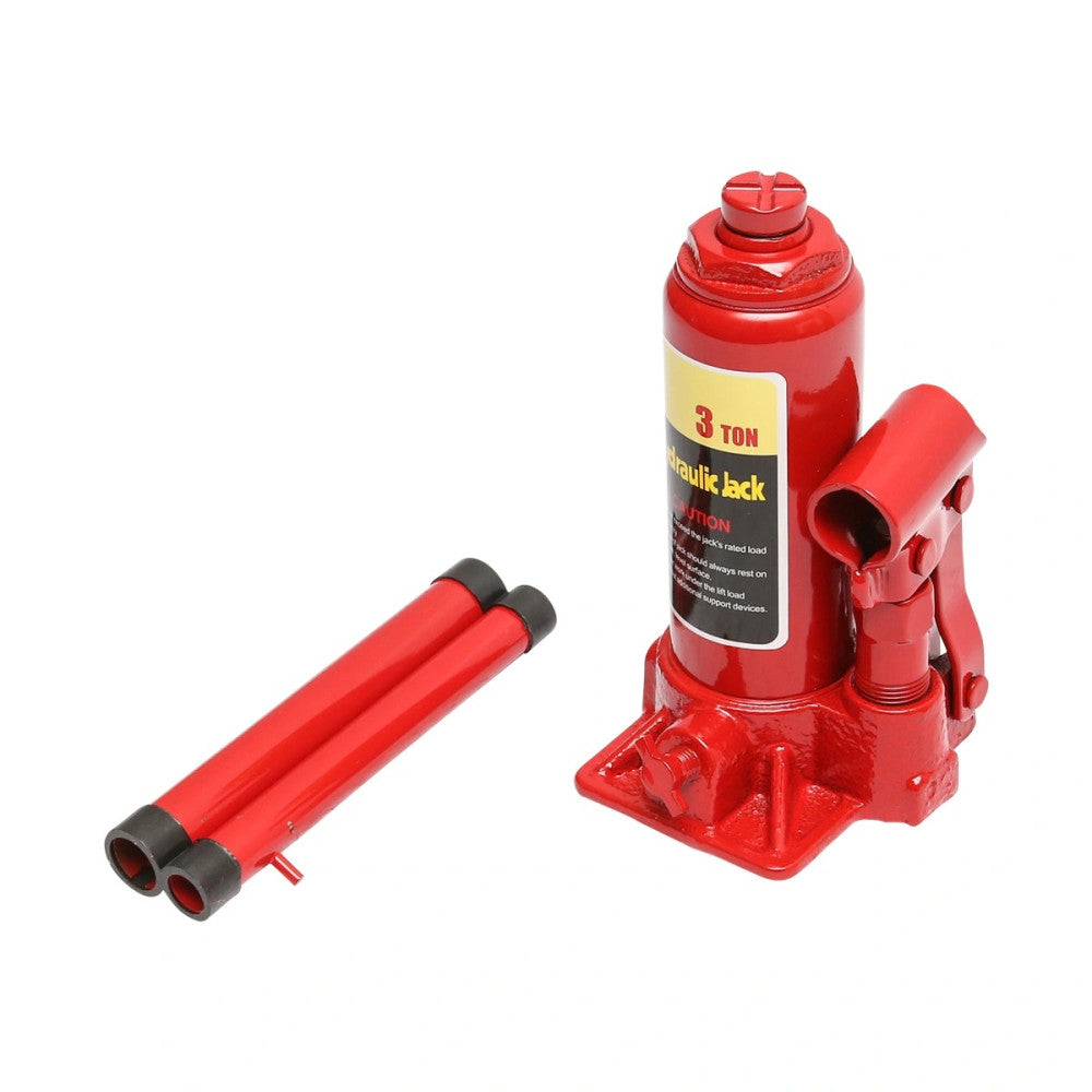 Cric Hidraulic 3000 KG, Cu Supapa De Siguranta Si Levier Demontabil