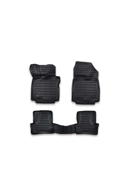 Covorase Presuri Cauciuc Tip Tavita Premium Renault Clio 2012-2019