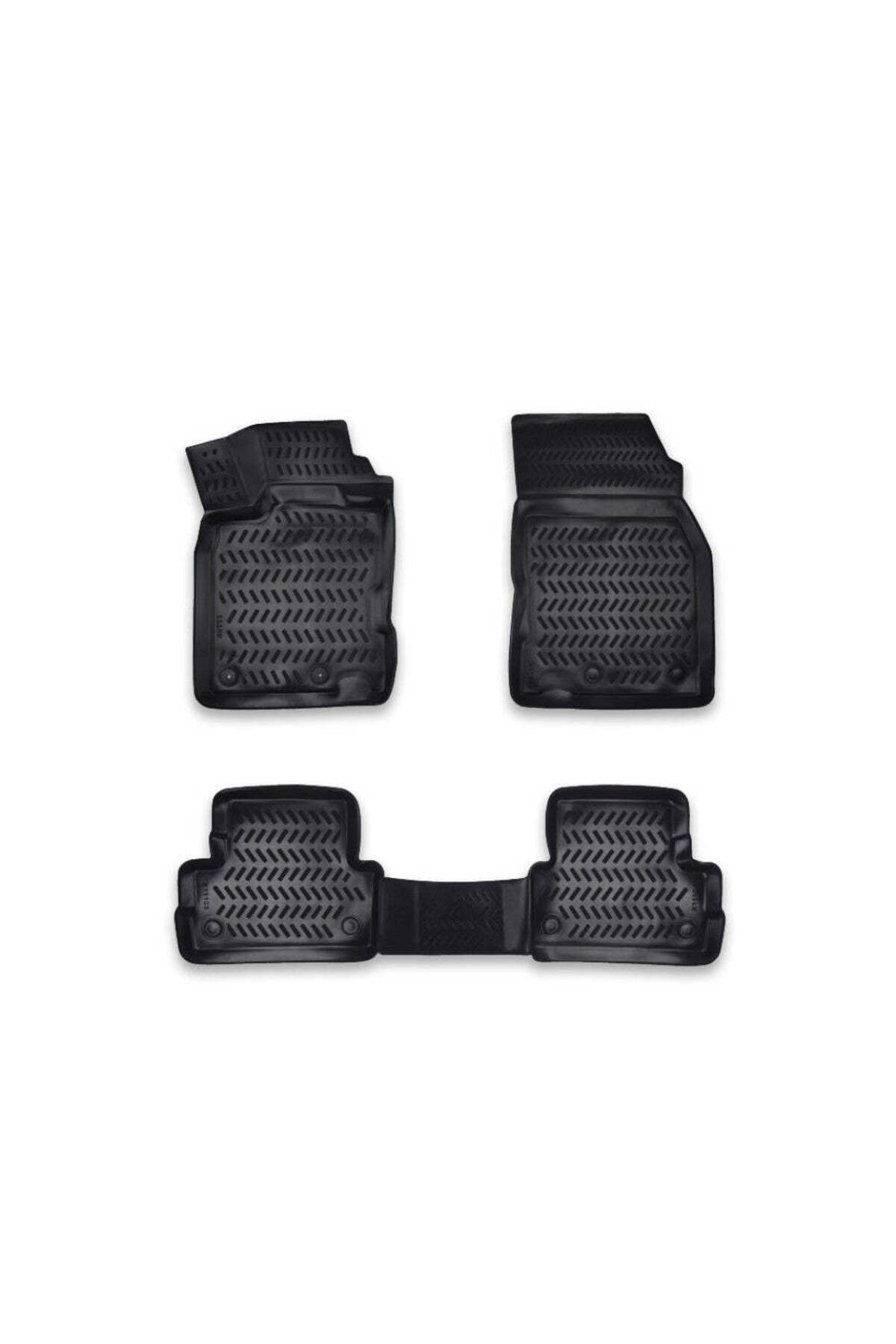 Covorase Presuri Cauciuc Tip Tavita Premium Renault Kadjar 2015->