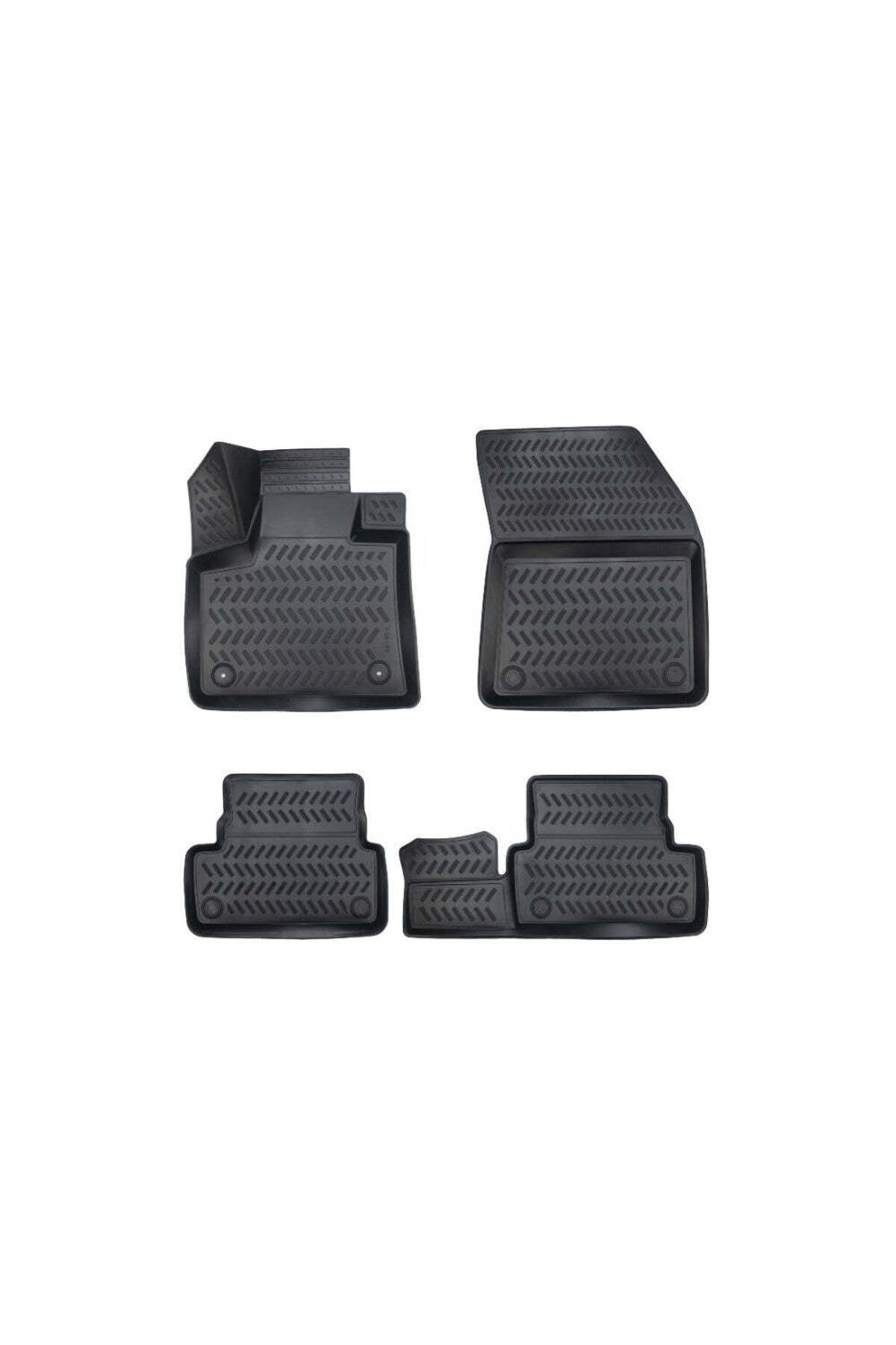 Covorase Presuri Cauciuc Tip Tavita Premium Skoda Enyaq 2020->