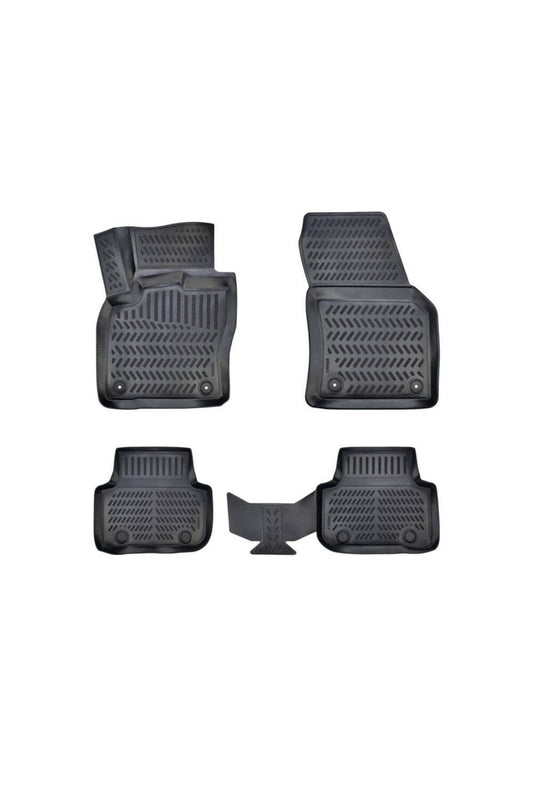 Covorase Presuri Cauciuc Tip Tavita Premium Skoda Kodiaq 2017->