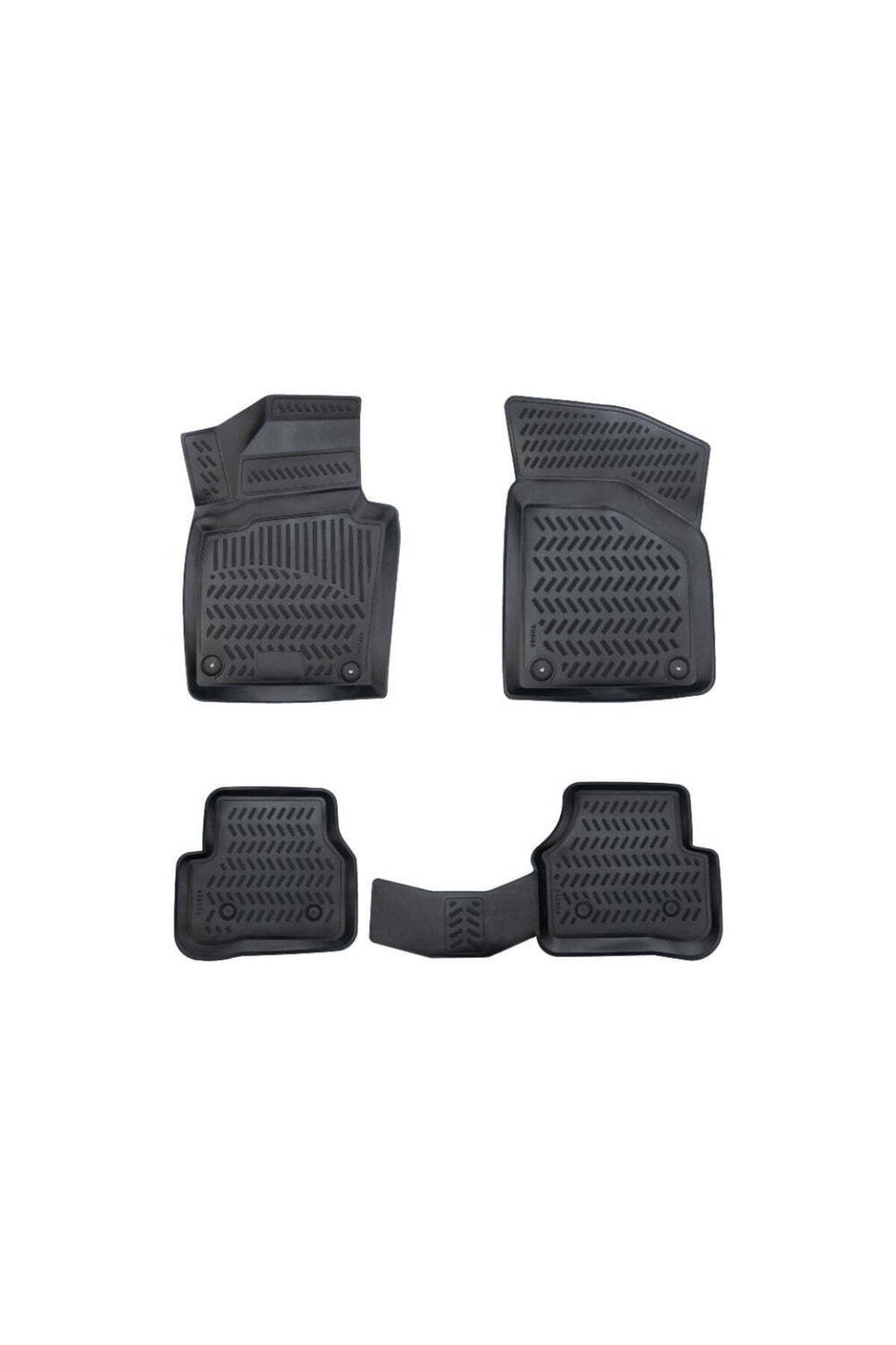 Covorase Presuri Cauciuc Tip Tavita Premium Skoda Superb 2009-2015