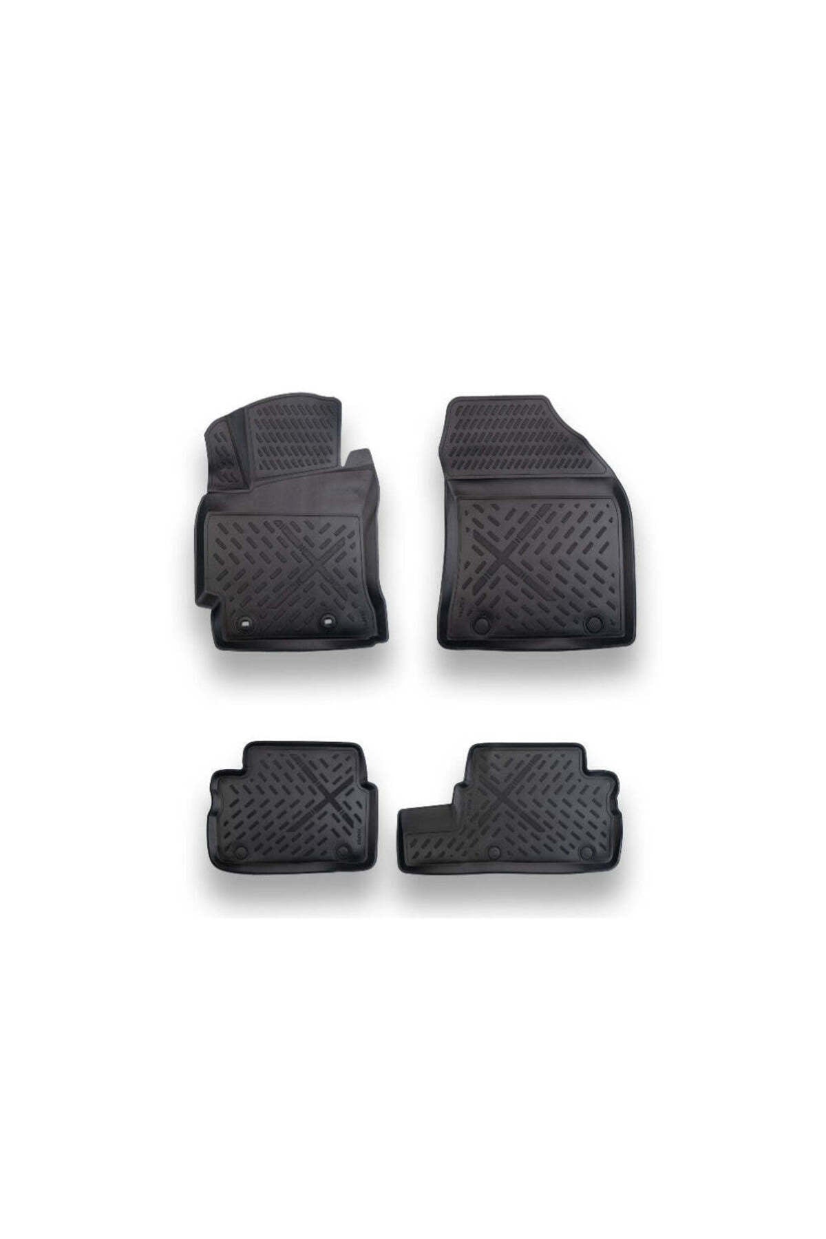 Covorase Presuri Cauciuc Tip Tavita Premium Toyota Auris 2007-2013