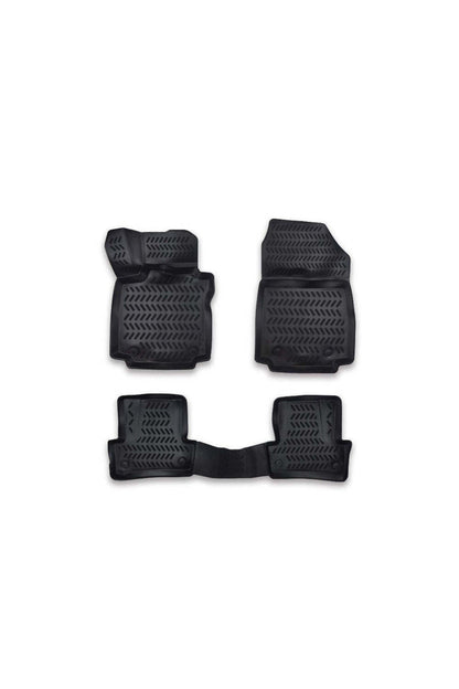 Covorase Presuri Cauciuc Tip Tavita Premium Renault Clio 2005-2012