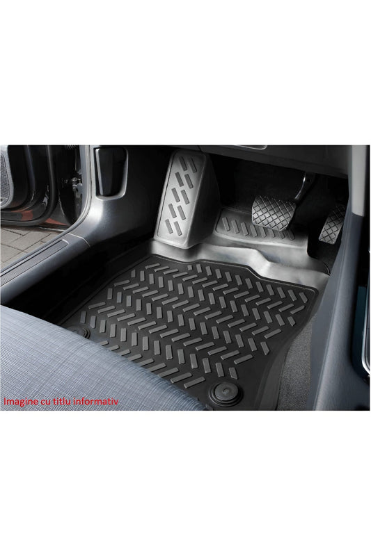 Set 4 Covorase Cauciuc Tip Tavita Premium Renault Clio III 2005-2012