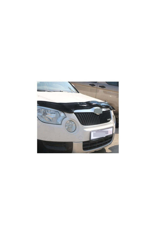 Deflector Capota Skoda Yeti 2009-2013 (Plastic ABS, Negru Lucios)