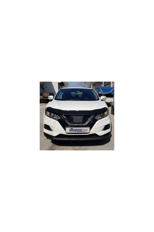 Deflector Capota Nissan Qashqai 2017-> (Plastic ABS, Negru Lucios)
