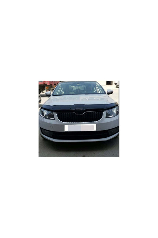 Deflector Capota Skoda Octavia 2013-2019 (Plastic ABS, Negru Lucios)