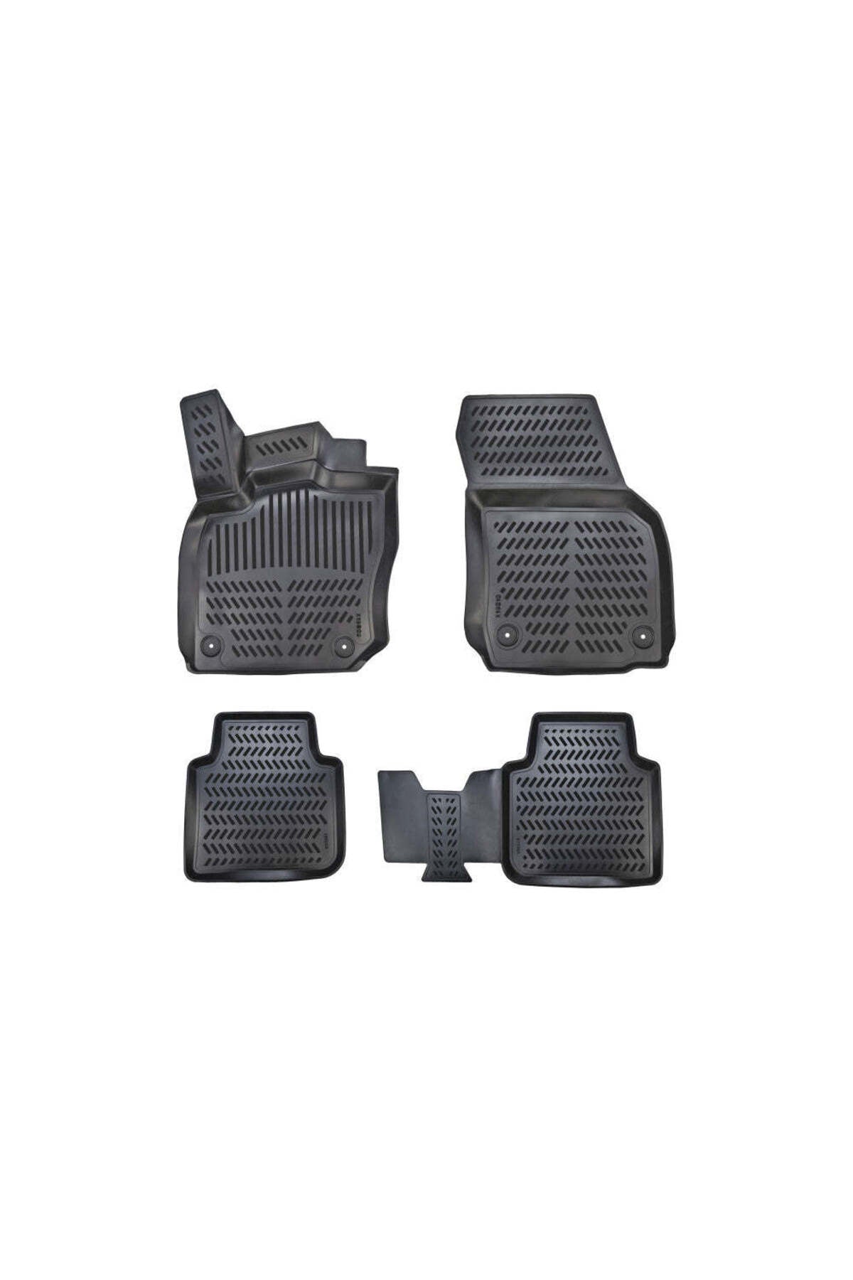 Covorase Presuri Cauciuc Tip Tavita Premium Skoda Kodiaq 2024->