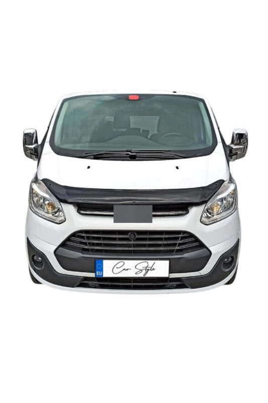 Deflector Capota Ford Custom 2012-2017  (Plastic ABS, Negru Lucios)