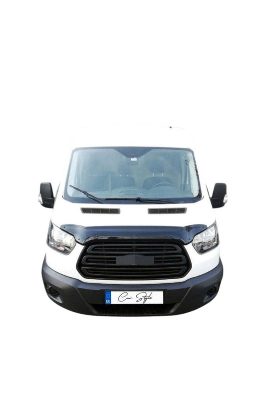 Deflector Capota Ford Transit 2020-> (Plastic ABS, Negru Lucios)