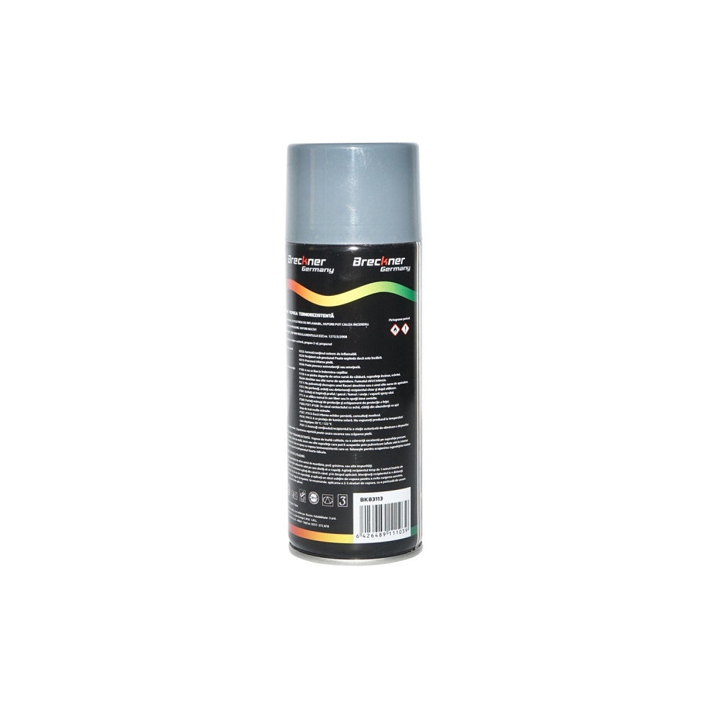 Spray vopsea GRI rezistenta termic pentru etriere 450ml - Breckner Germany
