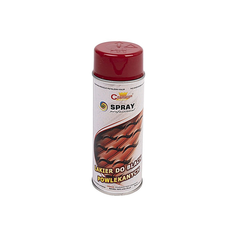 Spray Vopsea Profesional Champion pentru tabla, acoperis 400ml Maro - Vin Rosu