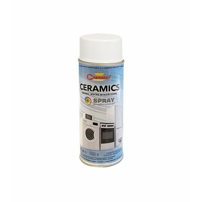 Spray Vopsea Profesional Champion Ceramic 400ml - Alb Lucios
