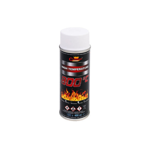Spray Vopsea Profesional Champion Rezistent Termic 800°C  400ml - Alb