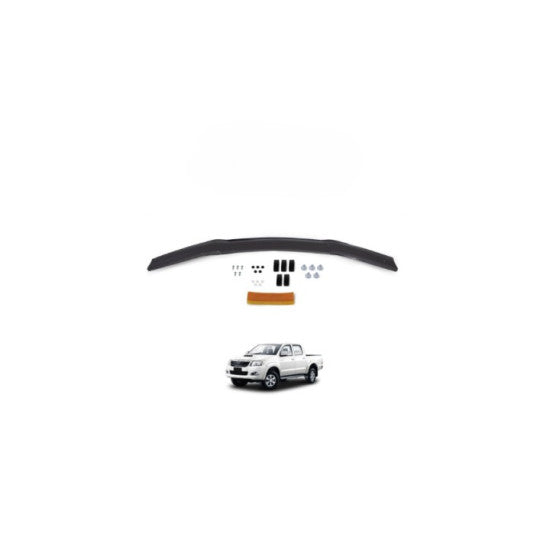 Deflector Capota Toyota Hilux II 2012-2015 (Plastic ABS, Negru Lucios)
