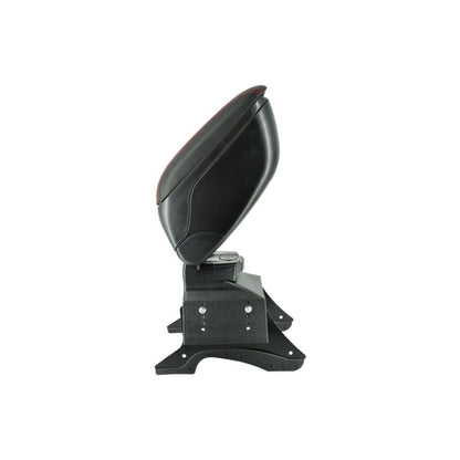 Cotiera AutoZet® universala cu baza metalica , Negru, Cusatura rosie