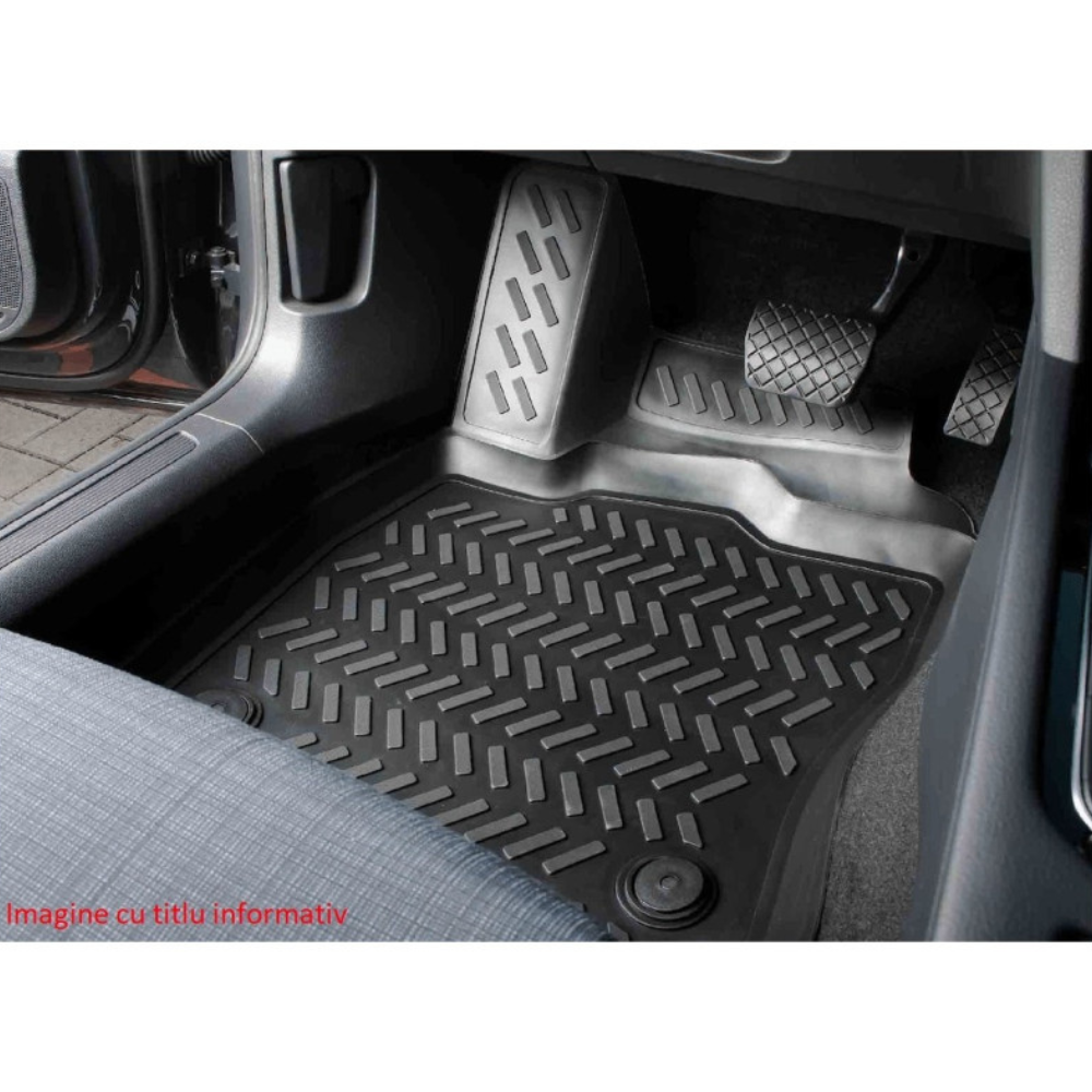 Set 4 Covorase Cauciuc Tip Tavita Premium Skoda Superb 2024->