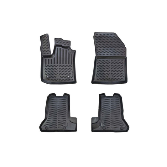 Covorase Presuri Cauciuc Tip Tavita Premium Dacia Lodgy 2012-> 