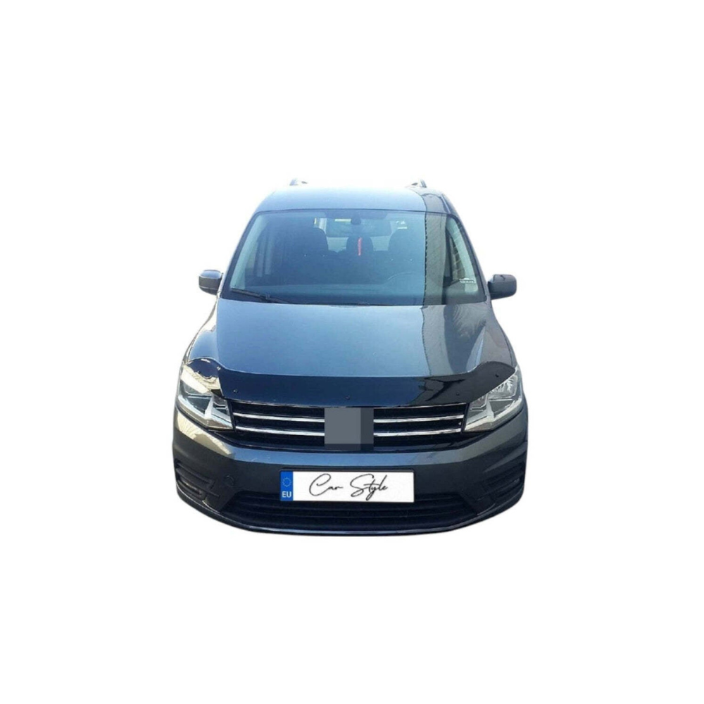 Deflector Capota Volkswagen Caddy 2015-2020  (Plastic ABS, Negru Lucios)