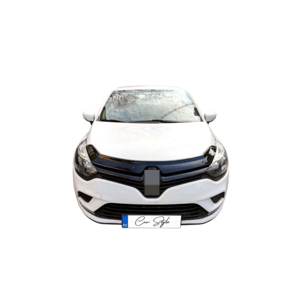 Deflector Capota Renault Clio IV 2012->  (Plastic ABS, Negru Lucios)