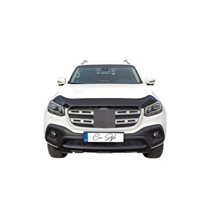 Deflector Capota Mercedes X-Class 2017->  (Plastic ABS, Negru Lucios)
